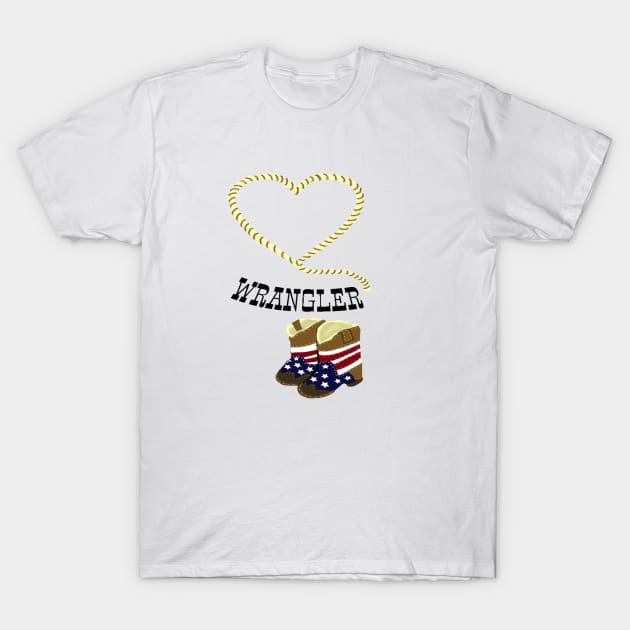 Heart Wrangler T-Shirt by PunkxCass